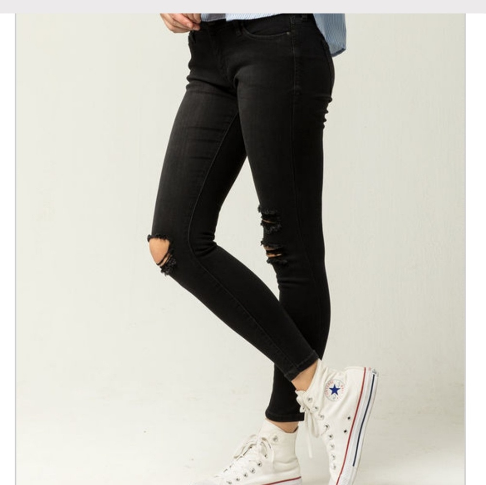 Black Skinny Jeans - Picture 2 of 4